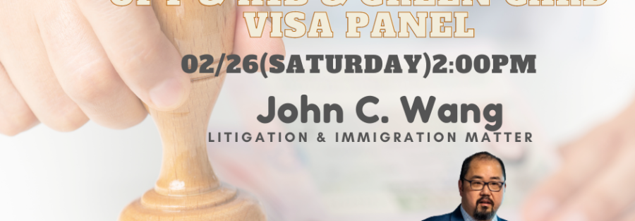 OPT & H1B & IMMIGRATION VISA PANEL
